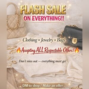 FLASH SALE !!! MAKE AN OFFER !